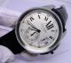 2017 Calibre de Cartier Replica Watch White Face Black Leather (1)_th.jpg